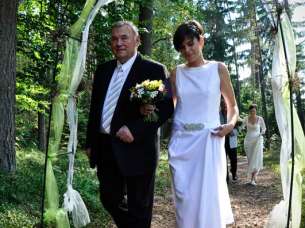 Svatba provozovatelů areálu Bílá skála