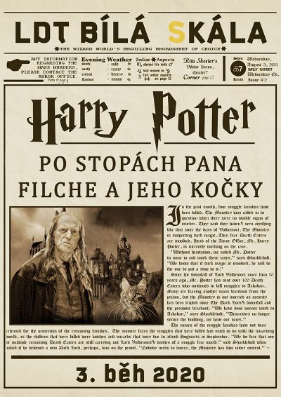 III.běh 2020 - Harry Potter - po stopách pana Filche a jeho kočky